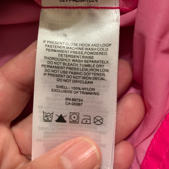 NWOT Columbia Girls jacket. Pink. Size S. - Picture 5 of 7